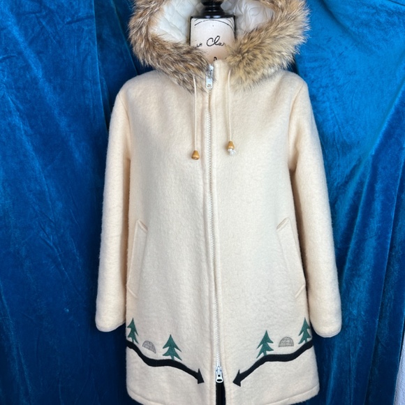 Vintage Hudson Bay Inuit Wool Parka - Picture 1 of 11